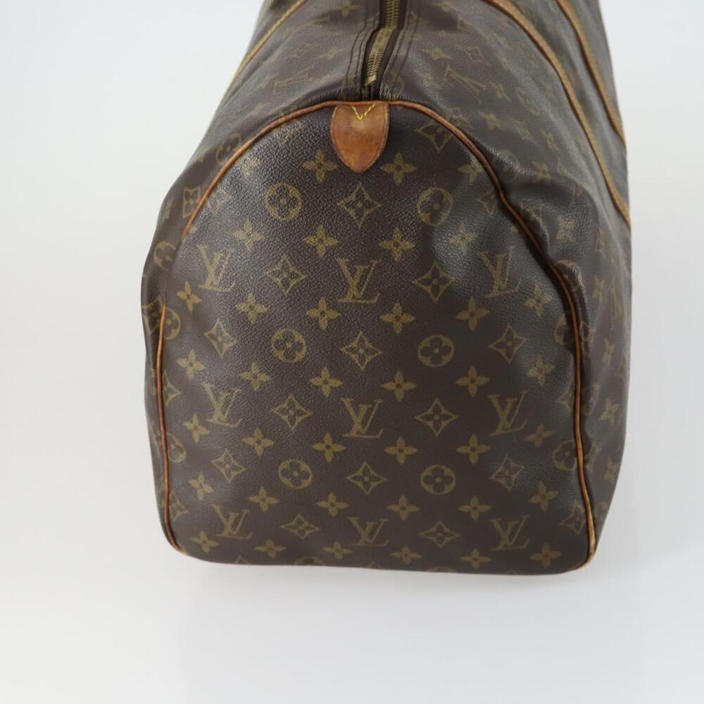 LOUIS VUITTON Monogram Keepall 55 Boston Bag M41424 LV Auth 161540 - Picture 3 of 16